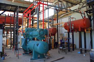 PLANTA CONGELADO - TUNEL IQF 2200K/H SISTEMA NH3 SALAS DE PROCESOS